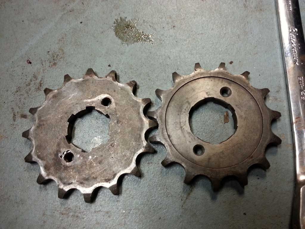 Sprocket differences