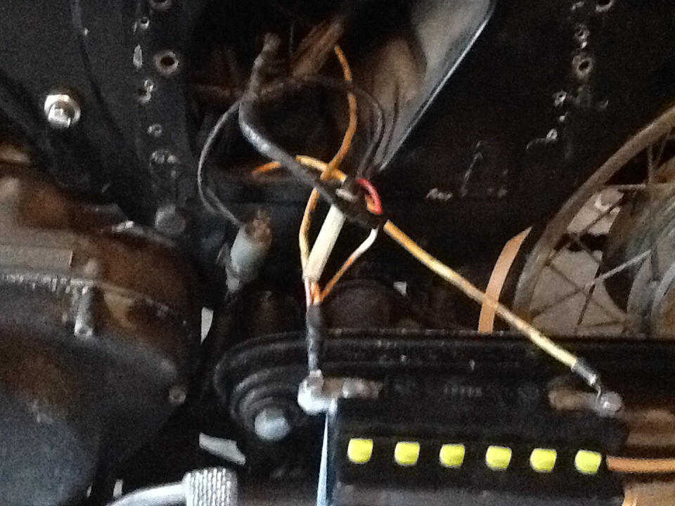 Photo of battery compartment