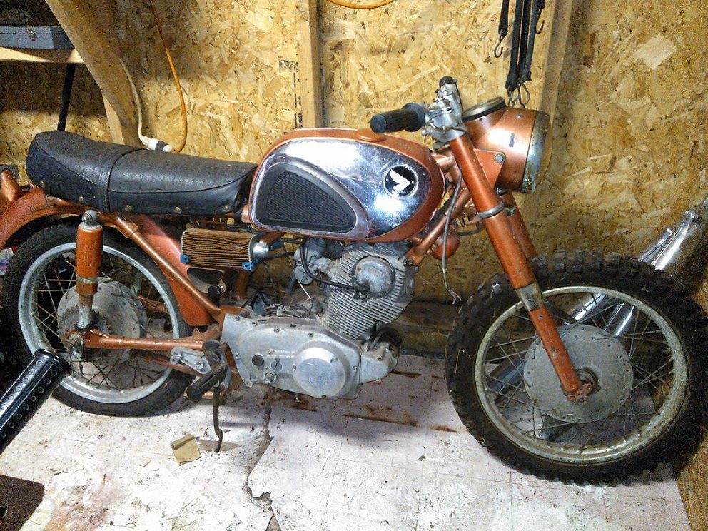 Here's what I found in the shed.